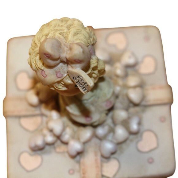 Vtg Precious Moments 2003 Trinket Box "A Moms Love Is The Best Gift Of All" - Picture 8 of 13